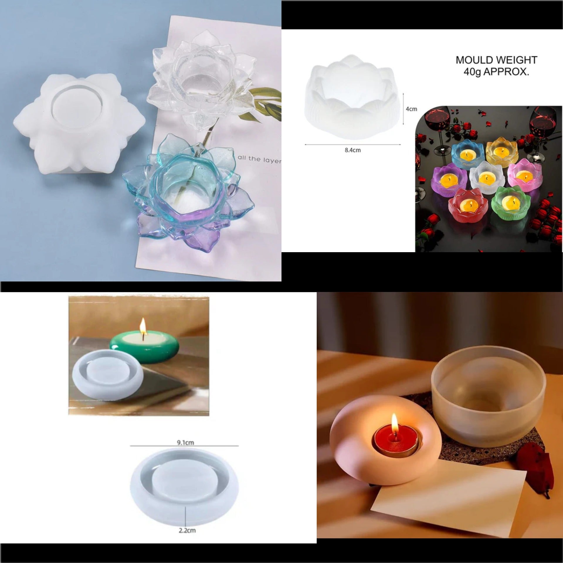 Tea-Light Holder Moulds