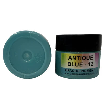 Antique Blue Opaque Pigments For Resin