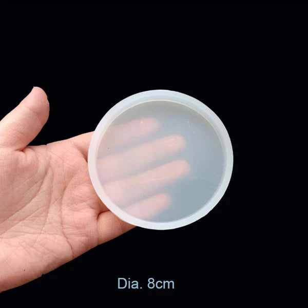 8Cm Round Coaster Mould