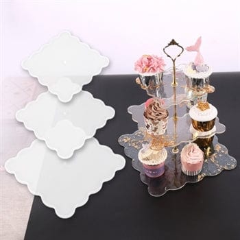 Scalap 3 IN 1 Cake Stand Mould