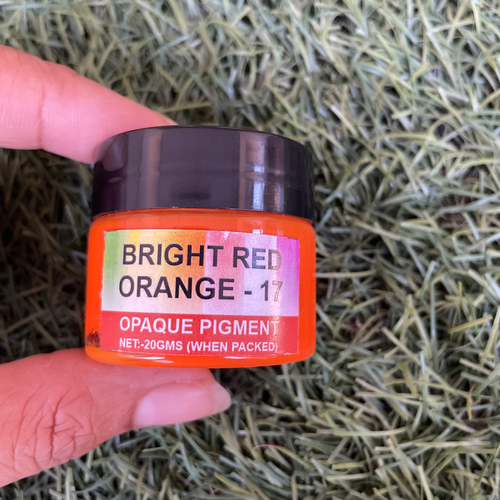 Bright Red Orange Opaque Pigments For Resin
