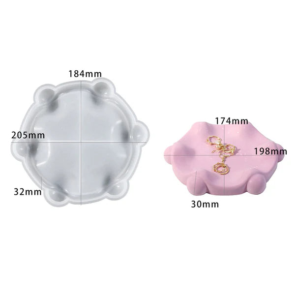 Six Ball Disc Storage Dish Mould