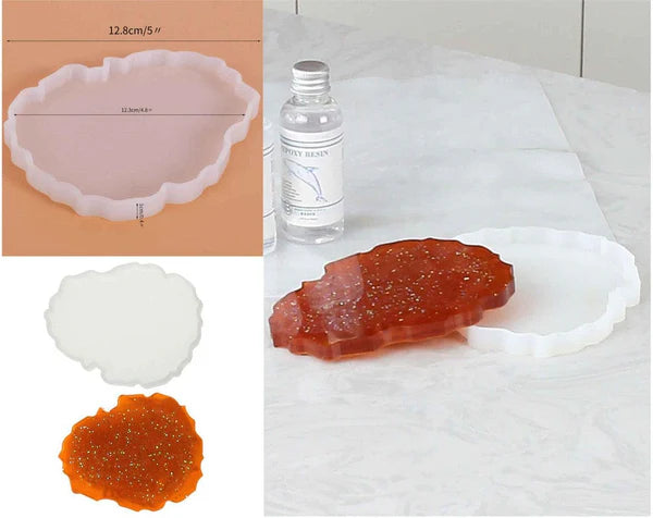 5 Inch Oval Agate Tray Mould