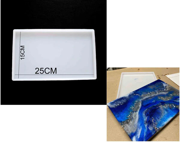 15 X 25 Rectangle Tray Mould