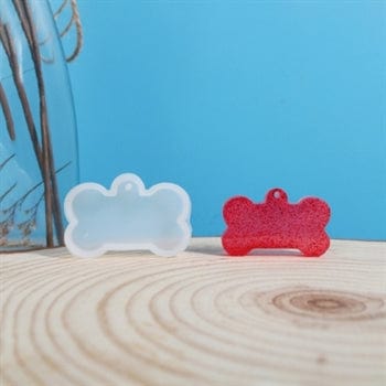 Small Dog Tag Pendant Mould