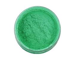 Gold Green Pearl Mica Powder 20 Gram