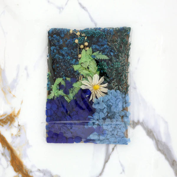 Dried Mixed Flower Blue