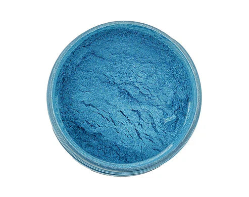 Light Blue Pearl Mica Powder 20 Gram