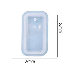 Rectangle Keychain & Pendant Mould