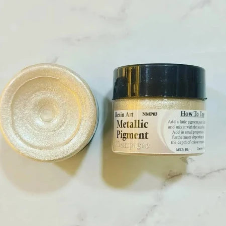Champagne Metallic Pigment For Resin