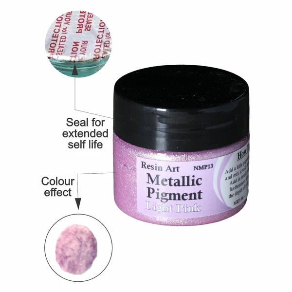Light Pink Metallic Pigment For Resin