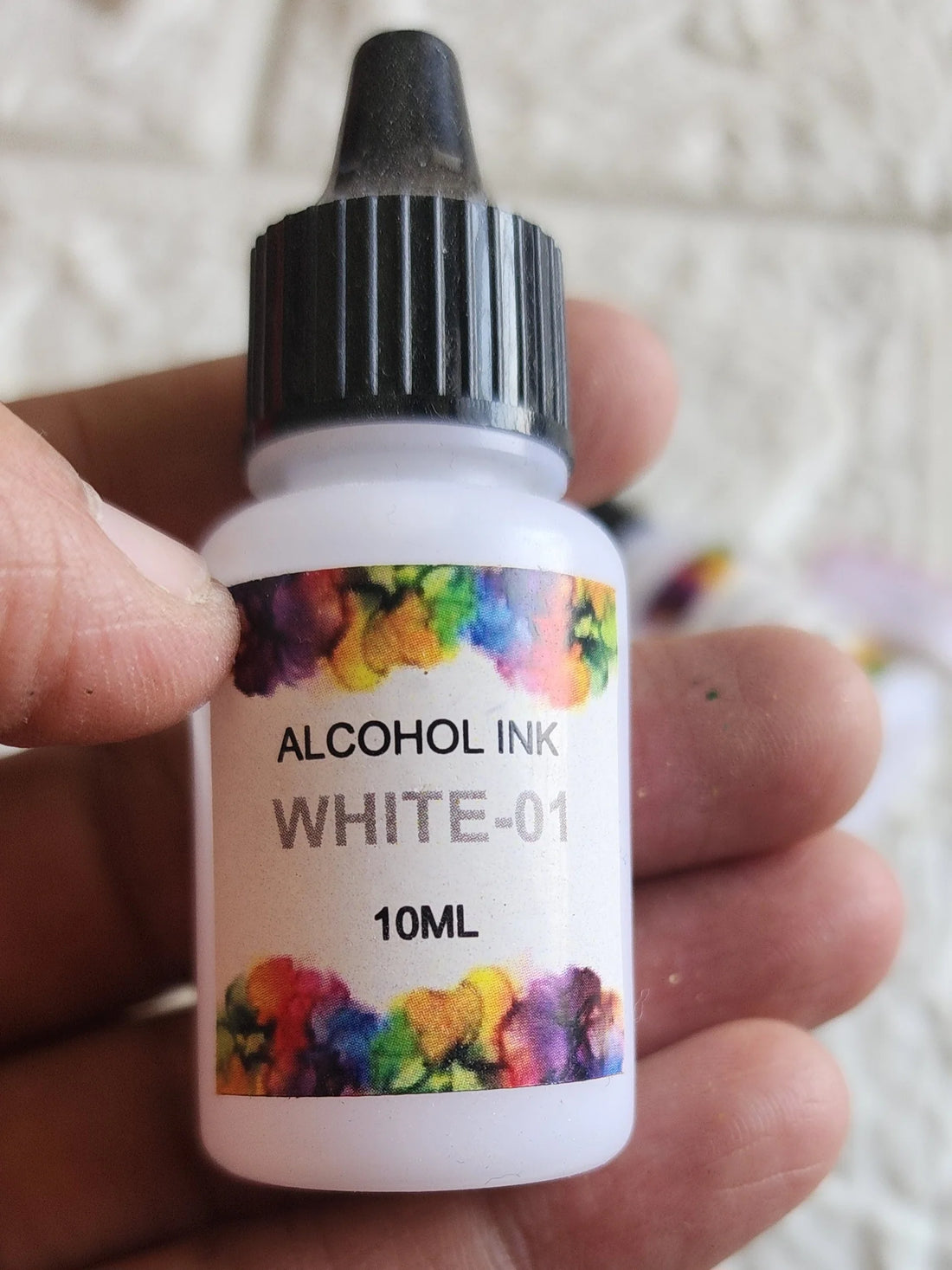 White Alcohol ink For Resin