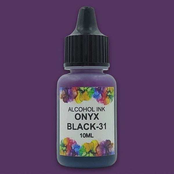 Onyx Black Alcohol ink For Resin