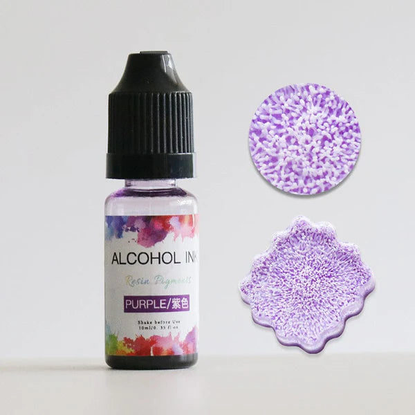 Purple Alcohol ink For Resin