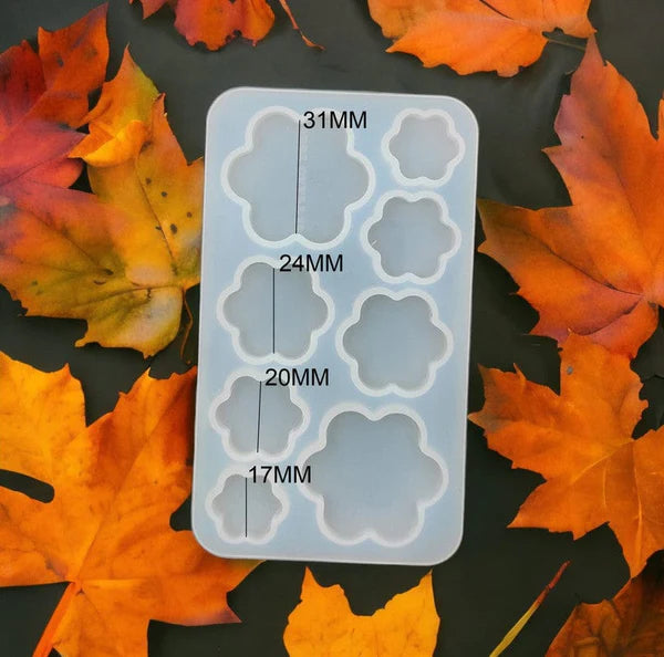 8 Cavity Flower Rakhi & Bracelet & Pendant Mould