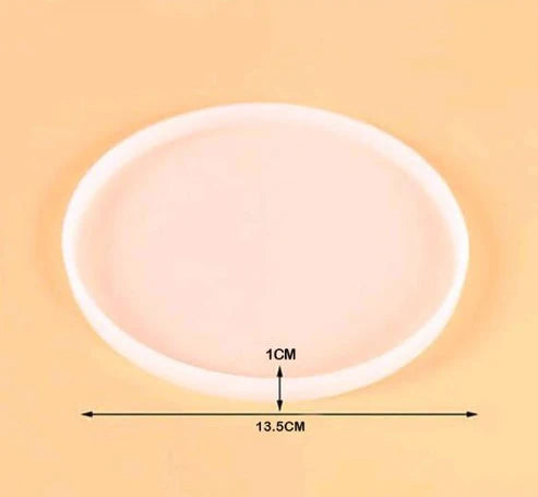 5” Round Coaster With Extra Deep