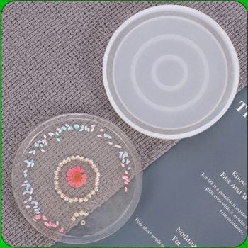 Round Coaster With Boundry Mould