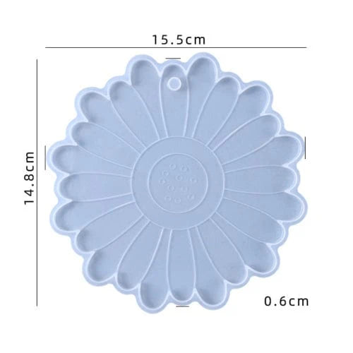 Flower Coaster Hot Plate