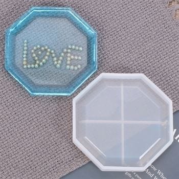 Octogen Coaster With  Boundary Mould