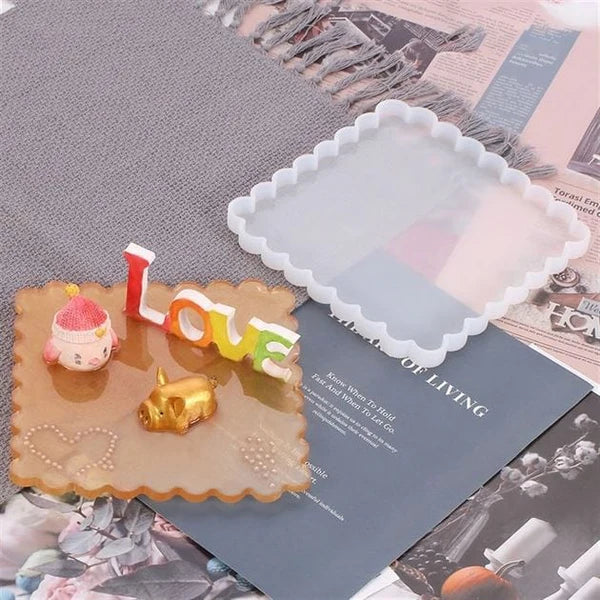 Square Scalap Coaster Mould