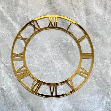 Roman Acrylic clock rings