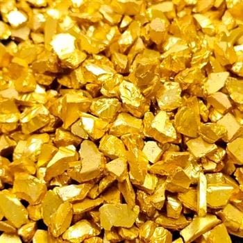 Gold Glass  Stone (100Gms) PKT