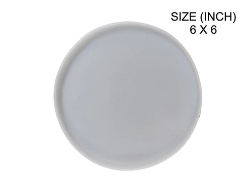6 Inch Round Coaster 10Mm Deep Mould
