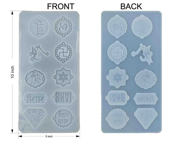 10 IN 1 Rakhi Mould
