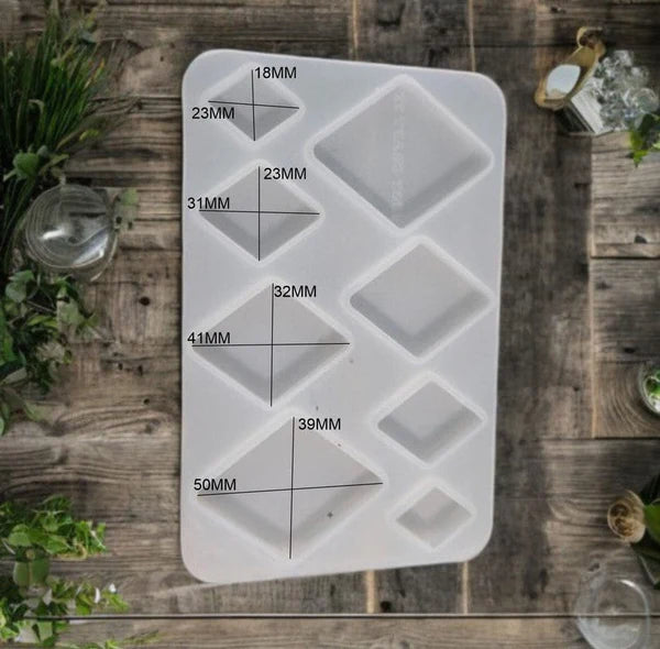 8 Cavity Diamond Rakhi & Bracelet & Pendant Mould