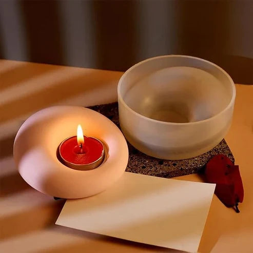 Unequal Circular Candle Holder Mould