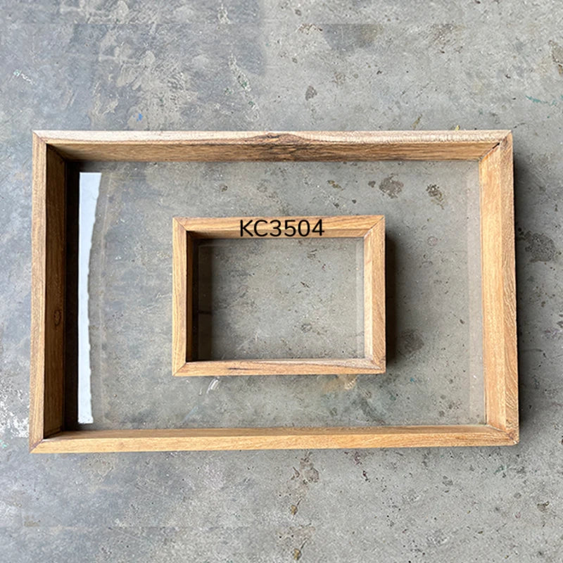 2 in 1 "Rectangle Shape Flower Preservation " Varmala Box