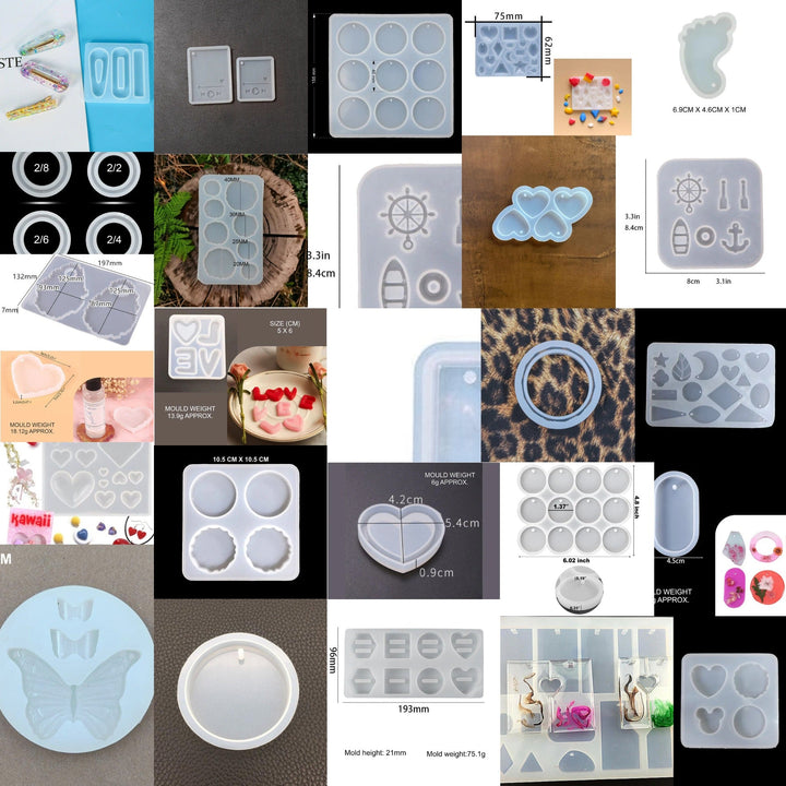 ⁠Jewellery & Keychain Mould