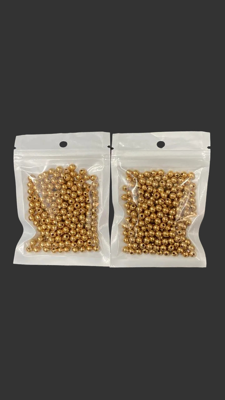 Gold Pearl Beads