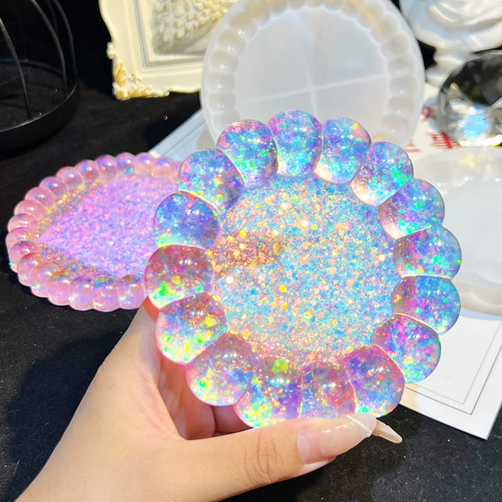 Big Bubble Edge Coaster Mould