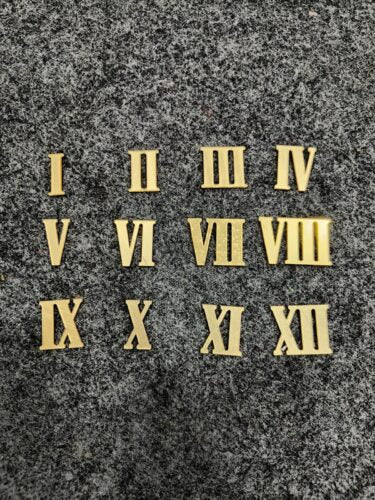 Acrylic Roman Number