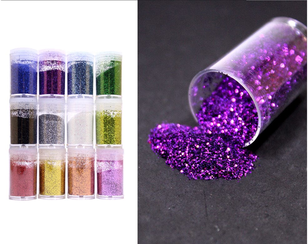 12 In  Glitter Set