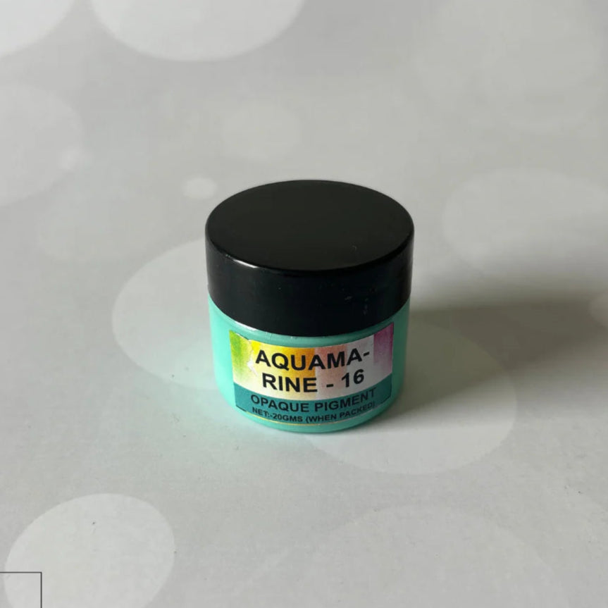 Aquamarine Blue Opaque Pigments For Resin