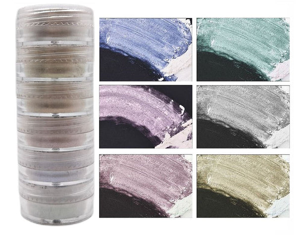 6 Shade Pearl Mica Powder (K)