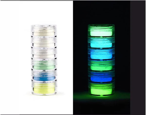 6 In 1 Glow In Dark Powder L-A