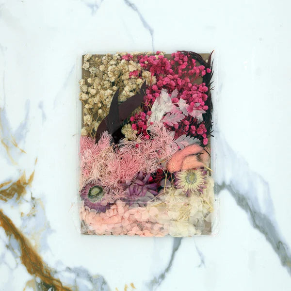 Dried Mixed Flower Pink
