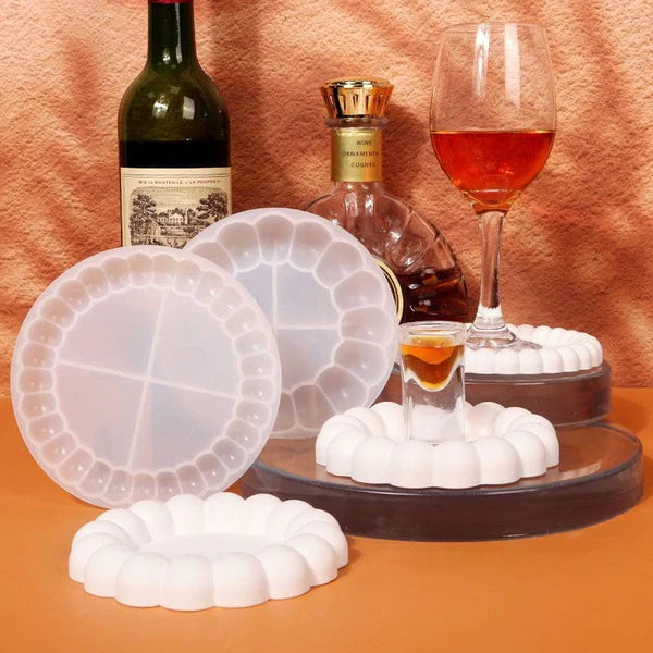 Big Bubble Edge Coaster Mould