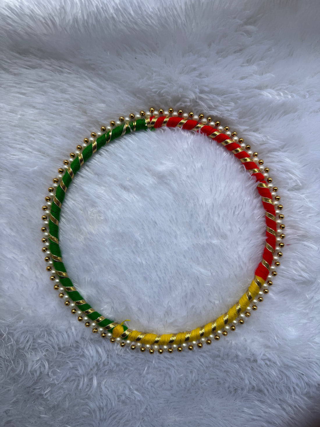 Traditional Pearl Ring 10 Inch