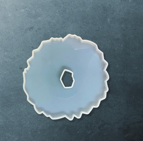 Round Agate Coaster