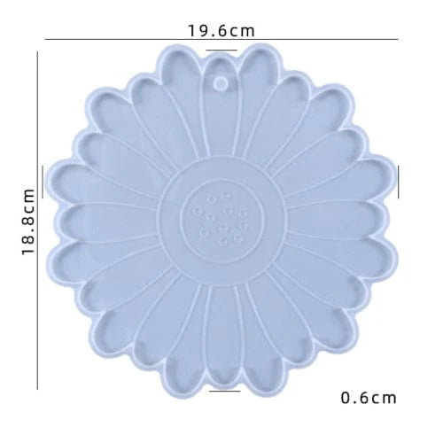 Flower Coaster Hot Plate