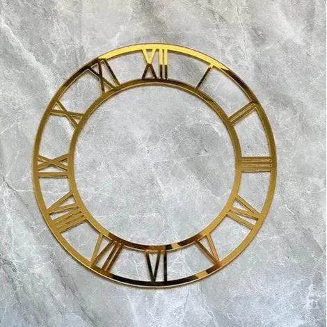 Roman Acrylic clock rings