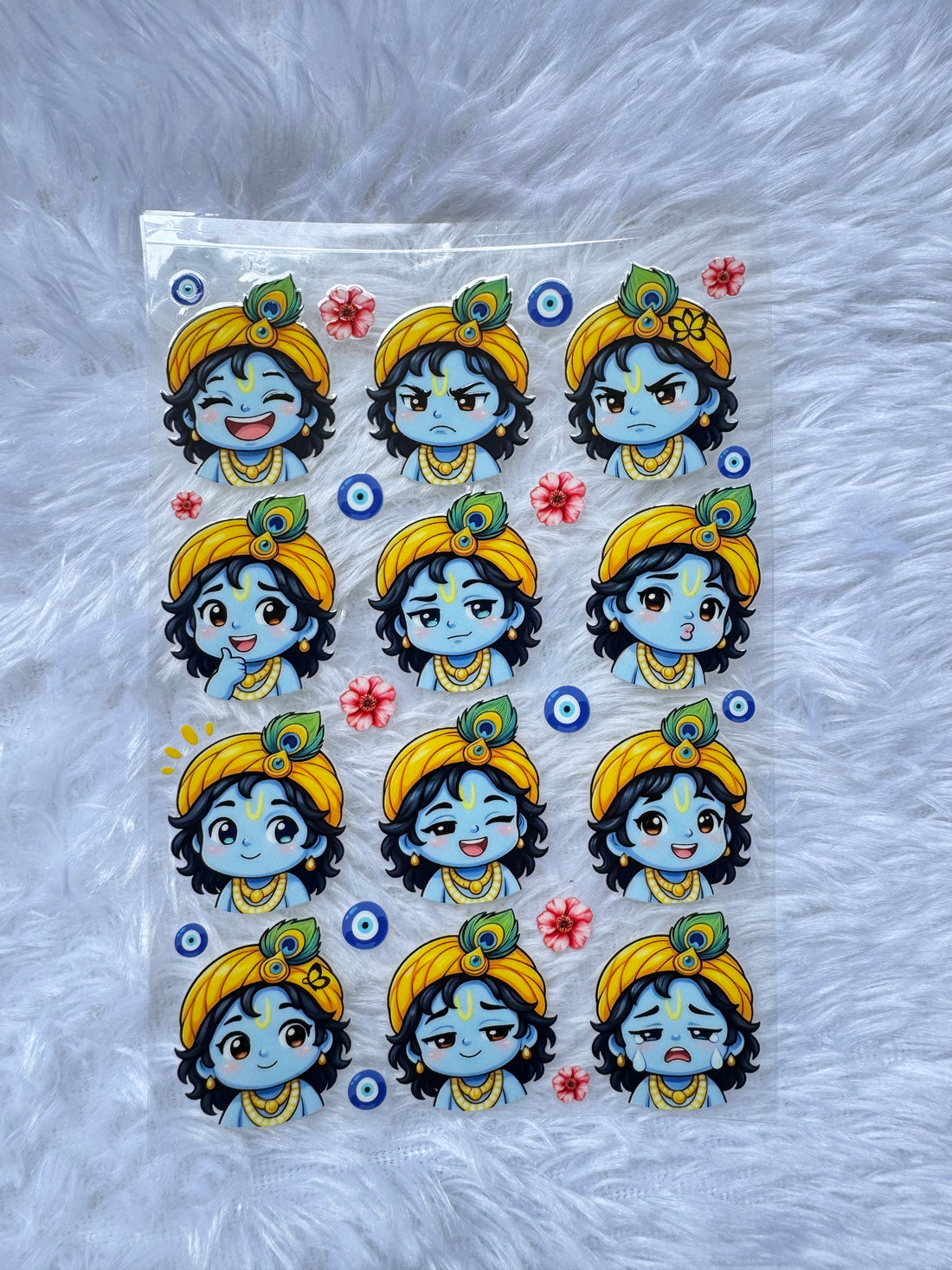 Radha  UV DTF Stickers