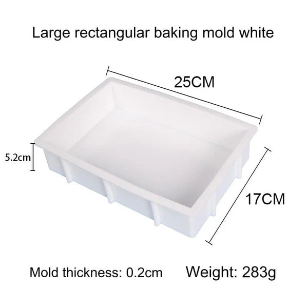 8" x 9" Rectangle 50mm Deep Casting Mould