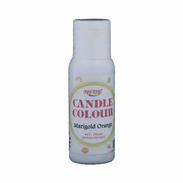 Marigold Orange Candle Colour