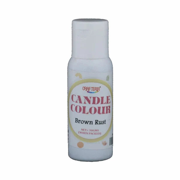 Brown Rust Candle Colour