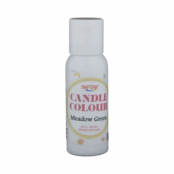 Meadow Green Candle Colour